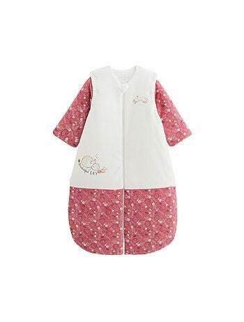 Gigoteuse d'hiver en velours avec manches amovibles Happy Days