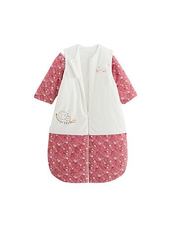 Gigoteuse d'hiver en velours avec manches amovibles Happy Days