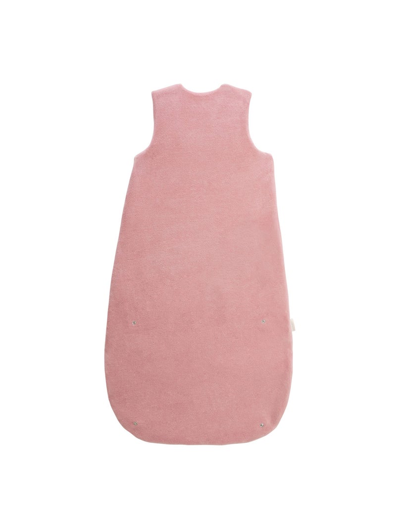 Gigoteuse d'hiver en velours Céleste Rose - Kiabi