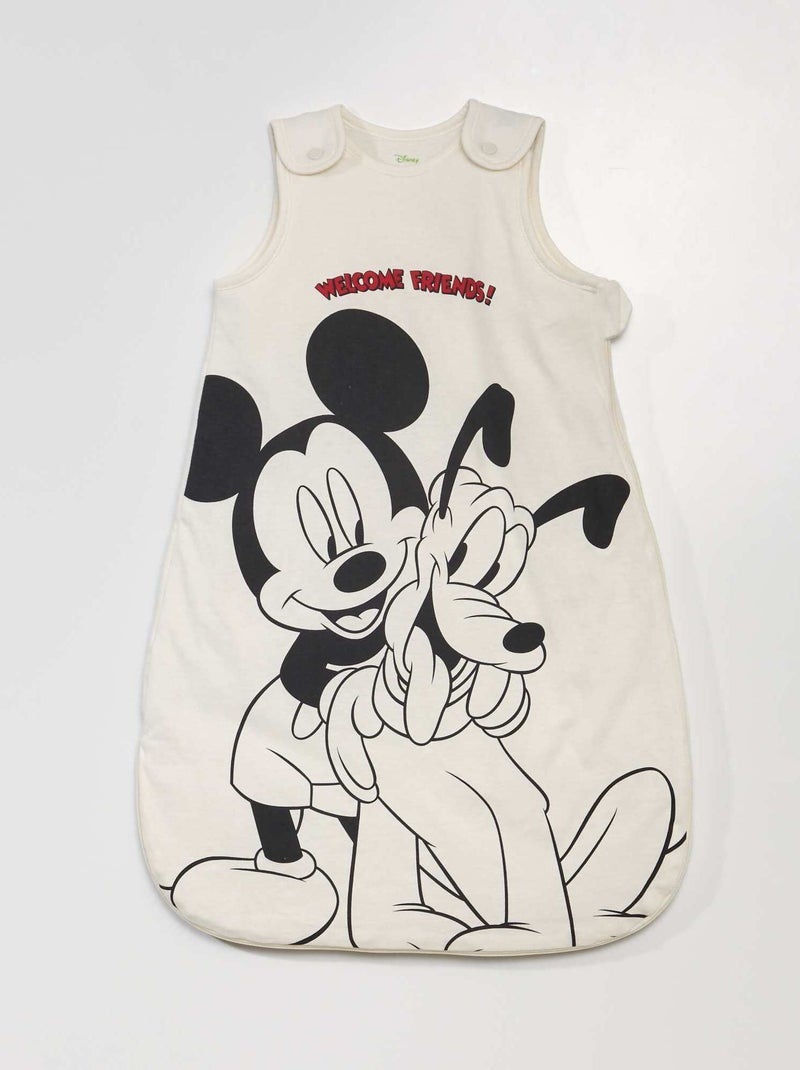 Gigoteuse 'Disney' sans manches - TOG 2 Ecru / Mickey - Kiabi