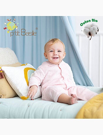 Gigoteuse douillette - coton Bio - toutes saisons - 'P'tit Basile'