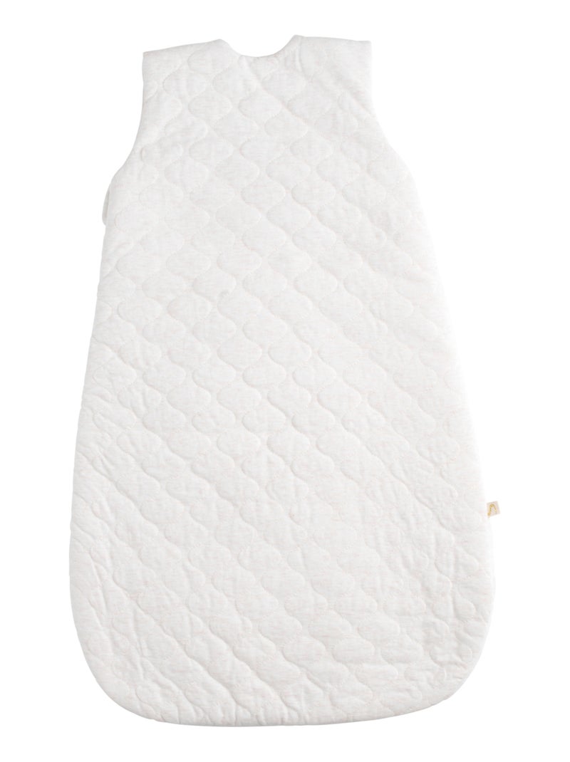 Gigoteuse douillette bébé en coton matelassé - Beige - Kiabi