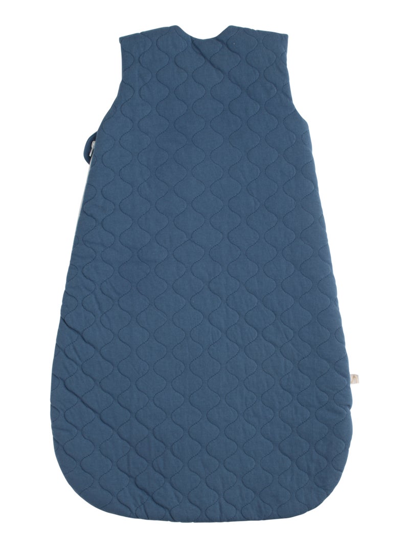 Gigoteuse douillette bébé en coton matelassé - Bleu - Kiabi