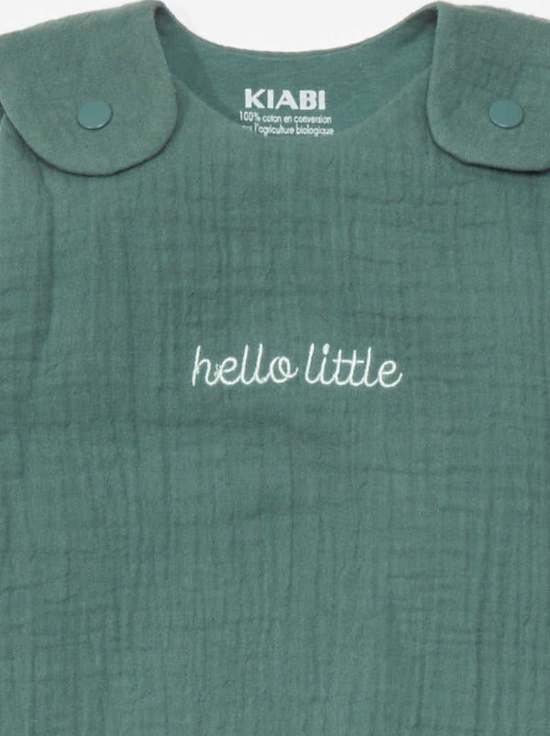 Gigoteuse douillette légère - TOG 1 Vert - Kiabi