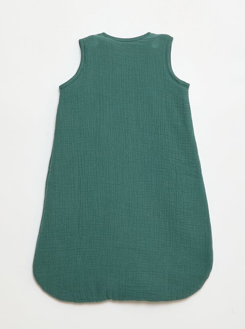 Gigoteuse en double gaze de coton sans manches TOG 2 - Kiabi Gigoteuse en double gaze de coton sans manches TOG 2 - Kiabi