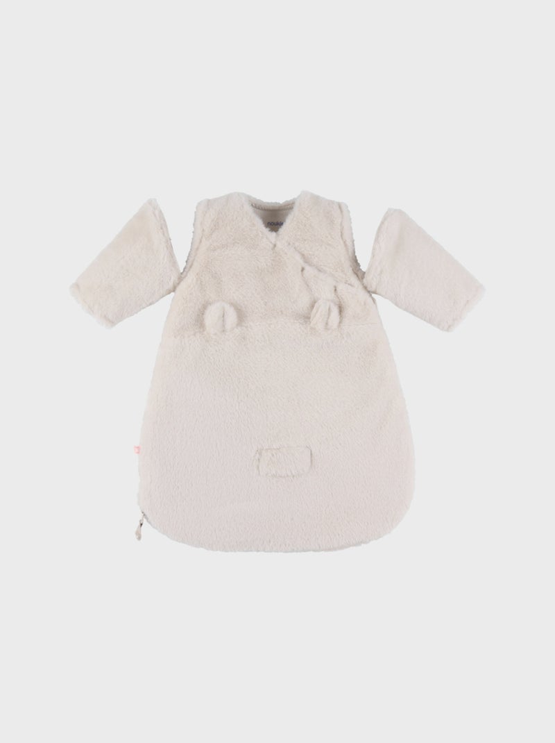 Gigoteuse en fausse fourrure 50 cm Noukie's Beige - Kiabi