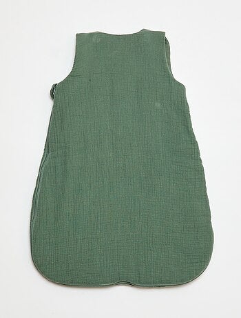 Gigoteuse en gaze de coton manches amovibles TOG 2,5