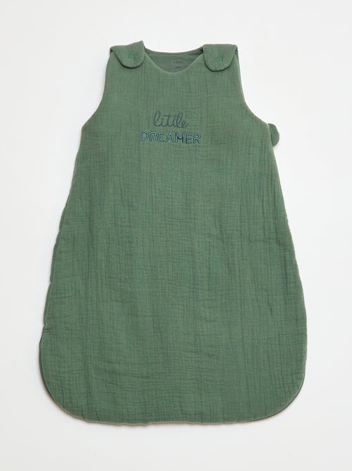 Gigoteuse en gaze de coton manches amovibles TOG 2,5 - Kiabi