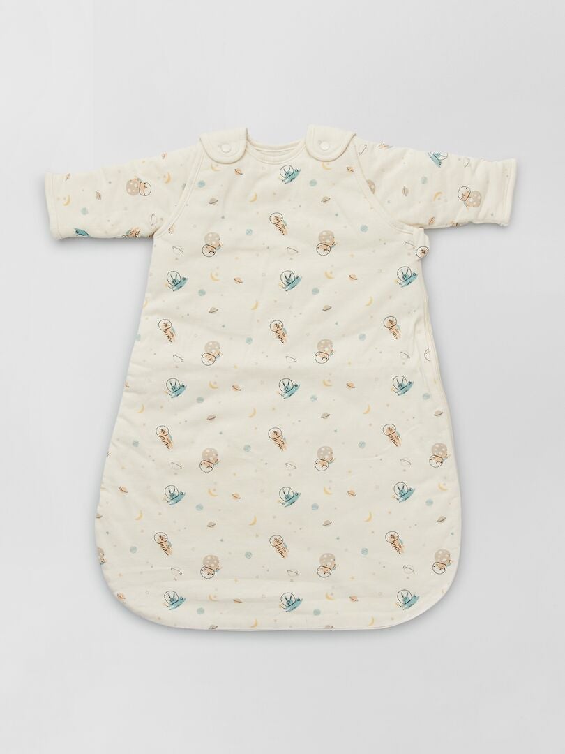 Gigoteuse en jersey manches amovibles Beige - Kiabi