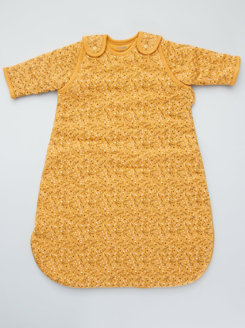 Gigoteuse en jersey manches amovibles Jaune - Kiabi