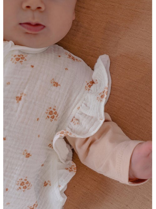 Gigoteuse en mousseline de coton bio, 0-3 mois Noukie's - Kiabi