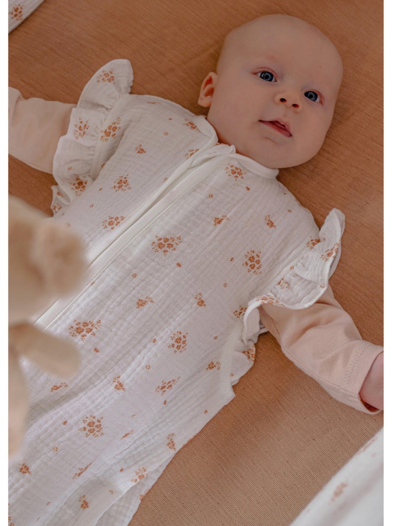 Gigoteuse en mousseline de coton bio, 0-3 mois Noukie's Multicolore - Kiabi