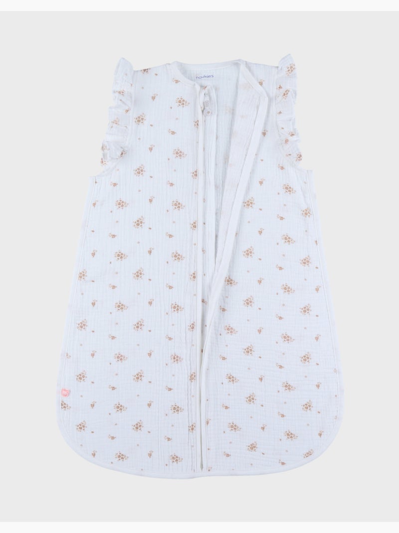 Gigoteuse en mousseline de coton bio, 1-6 mois noukie's Blanc - Kiabi
