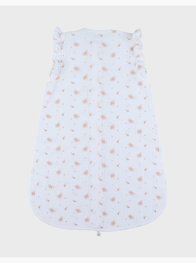Gigoteuse en mousseline de coton bio, 1-6 mois noukie's Blanc - Kiabi