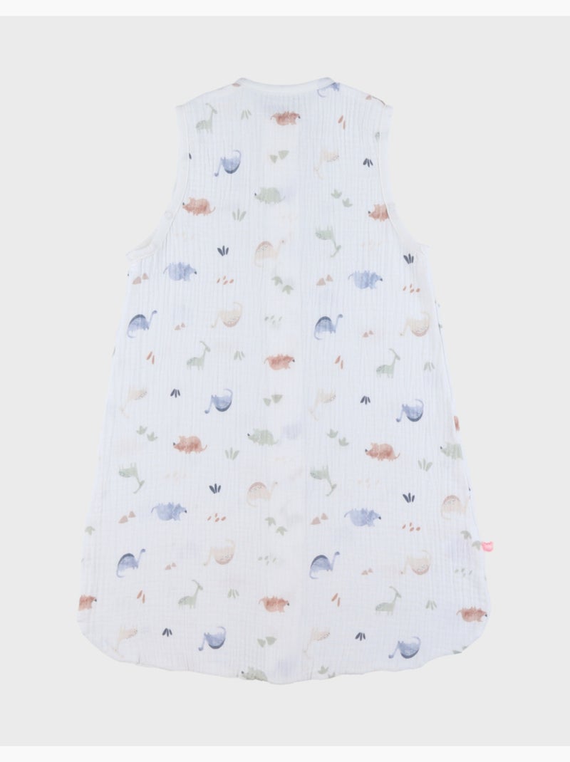 Gigoteuse en mousseline de coton bio, 1-6 mois Noukie's Ecru - Kiabi