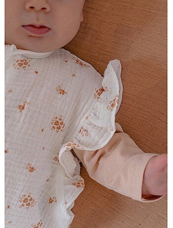Gigoteuse en mousseline de coton bio, 1-6 mois Noukie's