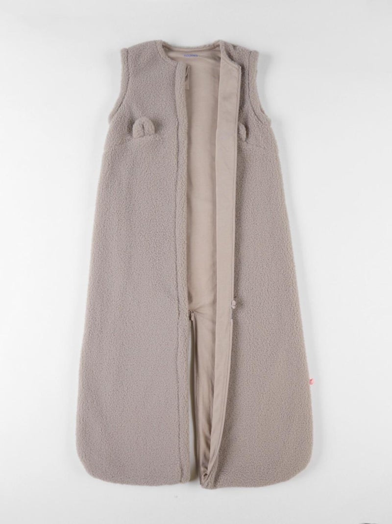 Gigoteuse en sherpa, 100cm Noukie's Beige - Kiabi