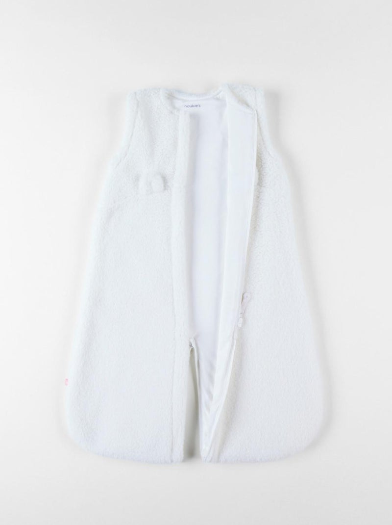 Gigoteuse en sherpa, 70cm Noukie's Blanc - Kiabi