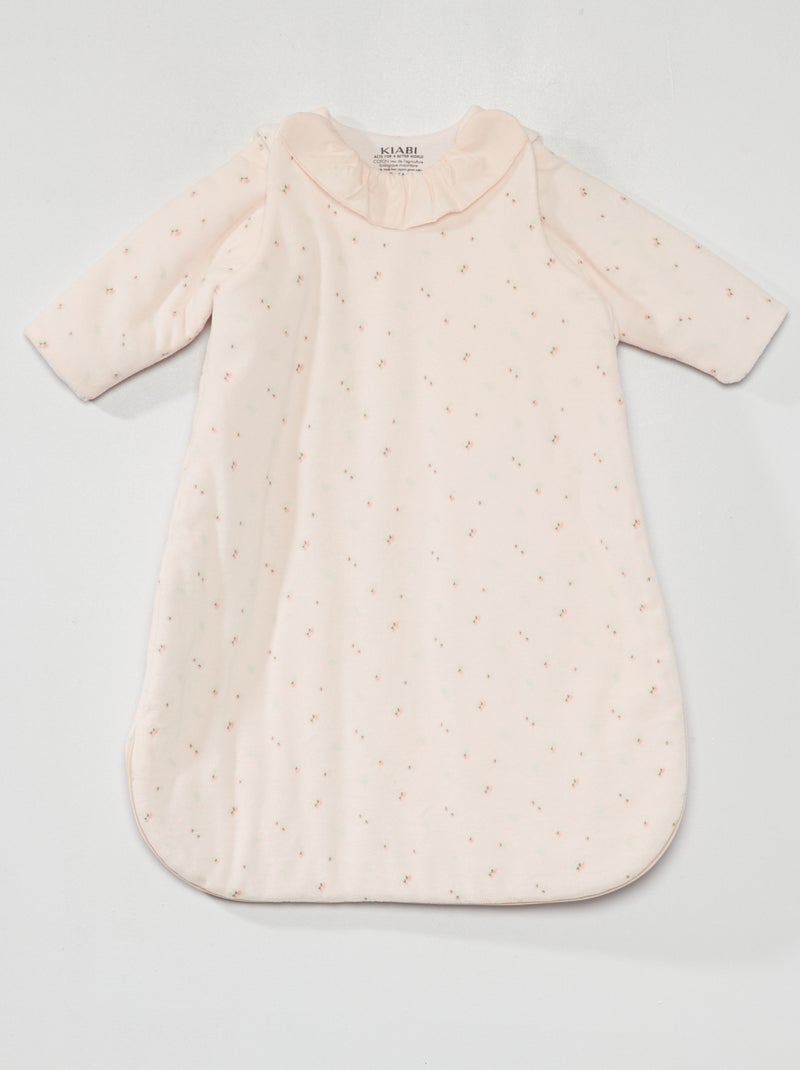 Gigoteuse en velours avec imprimé - TOG 2.5 Rose - Kiabi