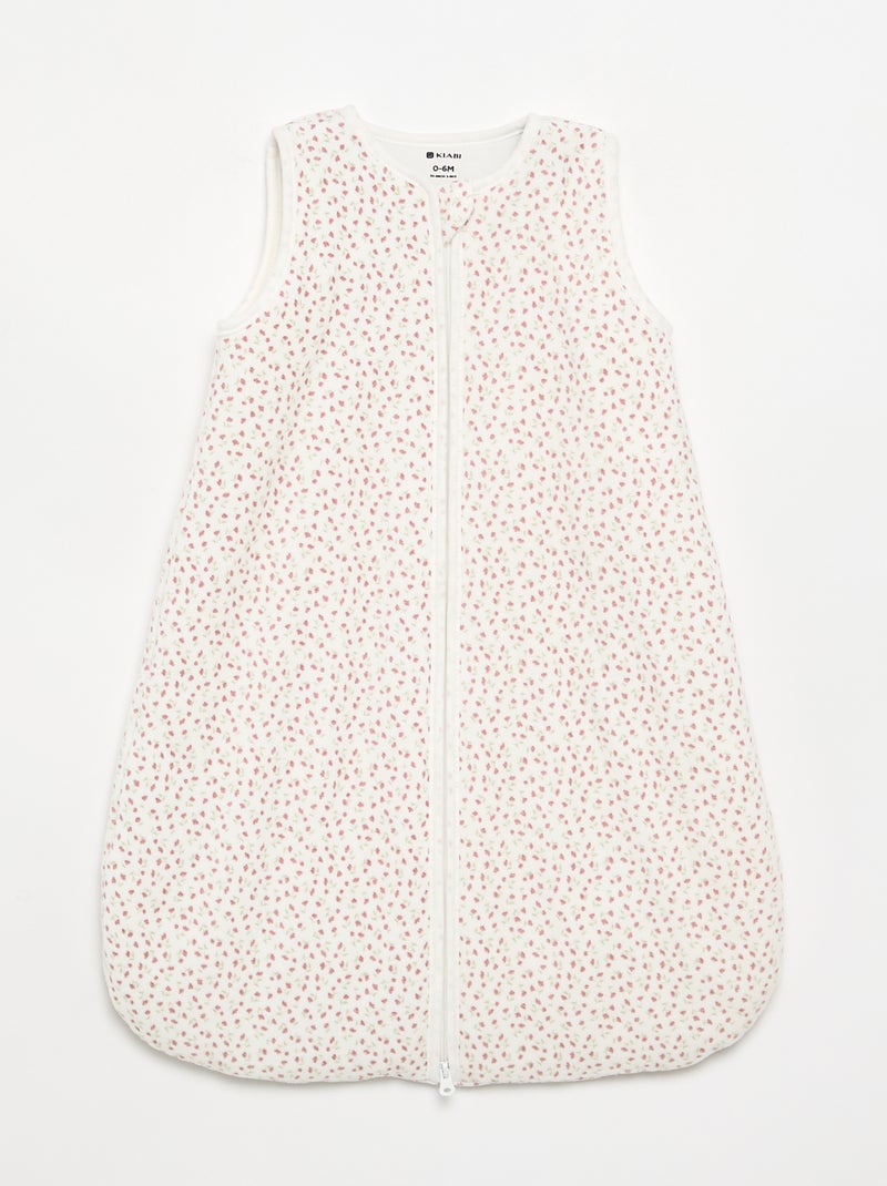 Gigoteuse en velours Blanc - Kiabi