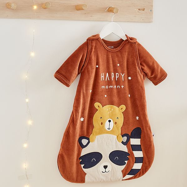 Gigoteuse En Velours Bebe Garcon Marron Kiabi 25 00