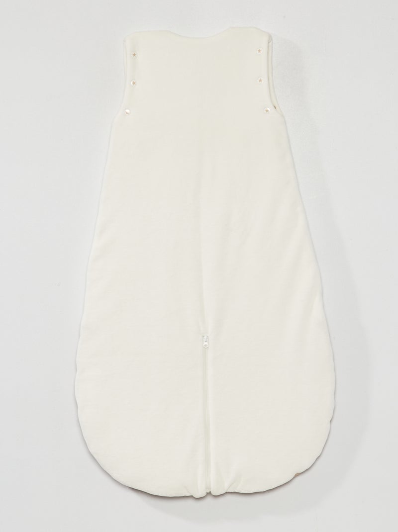 Gigoteuse en velours 'Petit Beguin' - TOG 3 Blanc - Kiabi