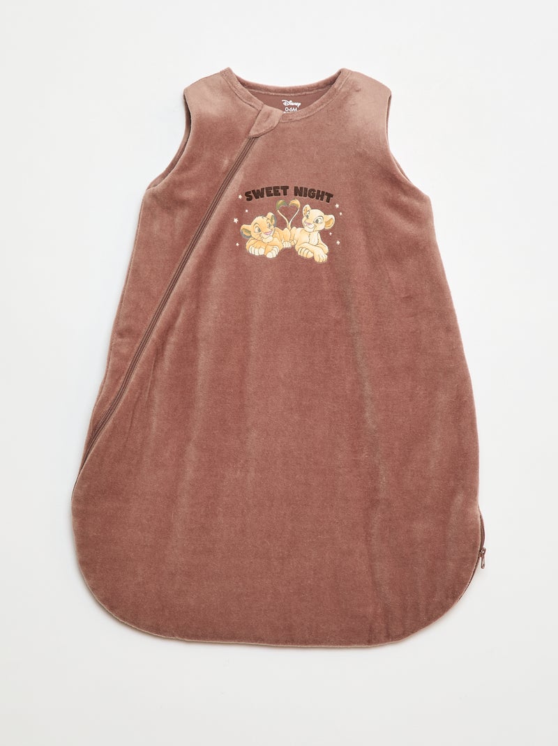 Gigoteuse en velours 'Simba' TOG 3 Marron - Kiabi