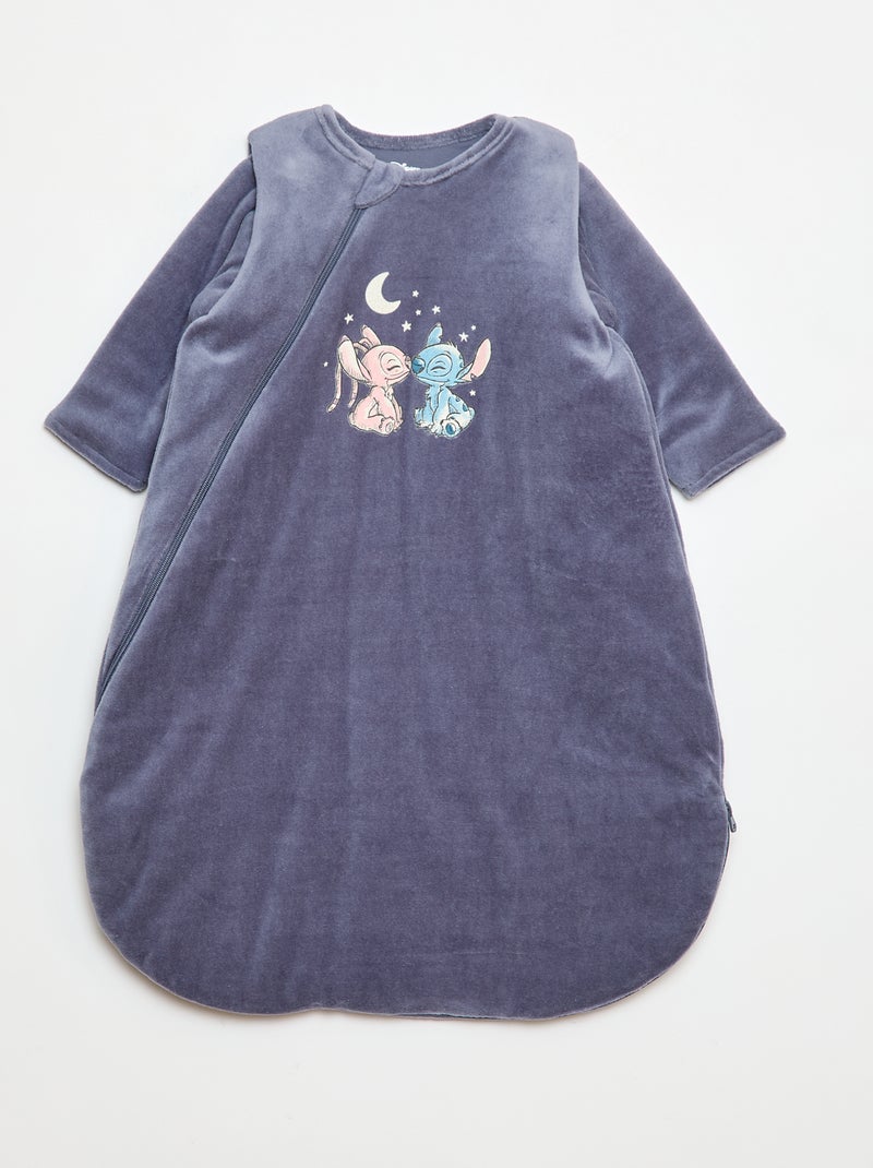 Gigoteuse en velours 'Stitch' Bleu - Kiabi