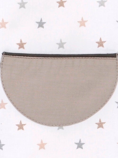 Gigoteuse été - Coton bio - Doublure éponge - 'P'tit Basile' - Kiabi