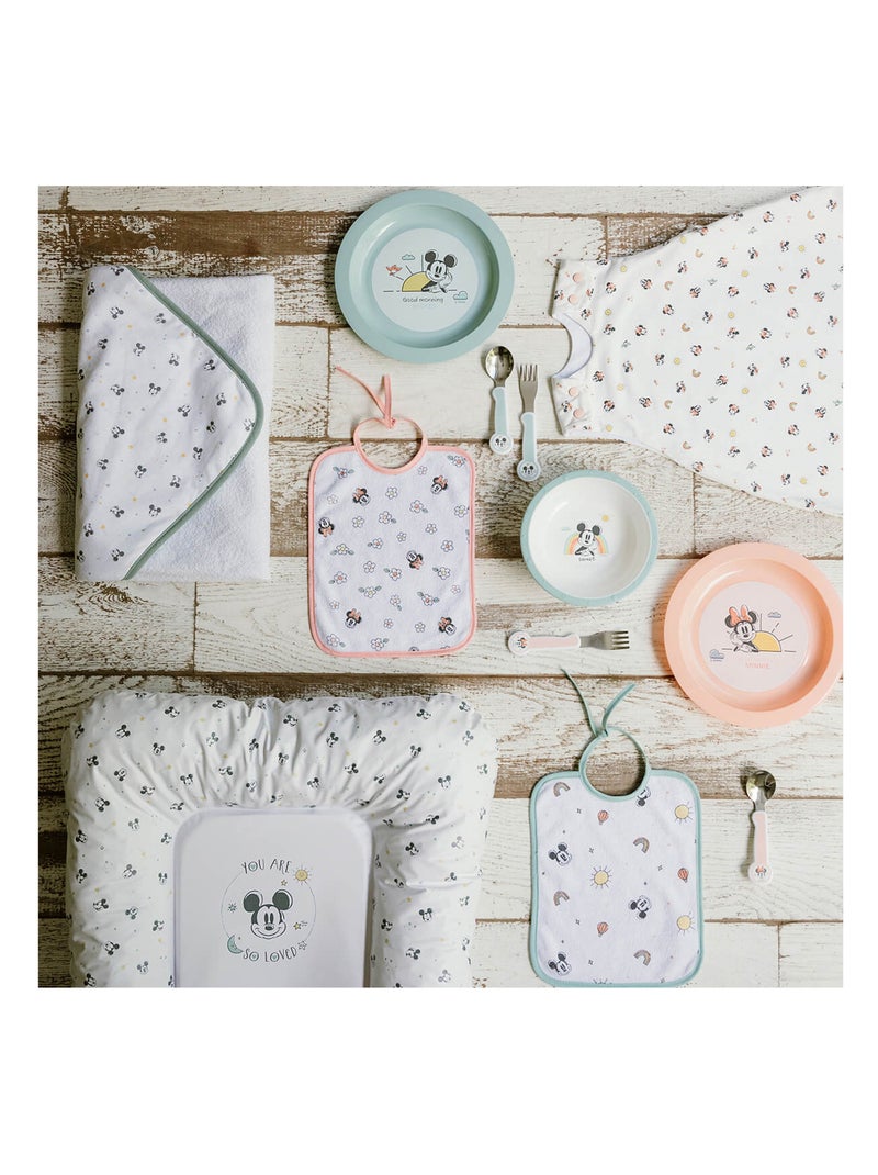 Gigoteuse été 0-6 mois en Coton - Minnie Good Morning - Babycalin Rose - Kiabi