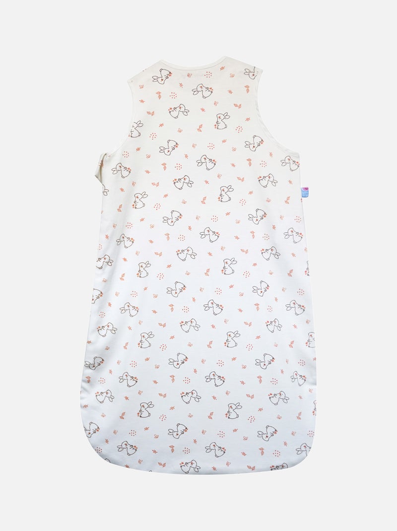 GIGOTEUSE ETE 0/6M LAURAINE INTERLOCK SANS MANCHES Blanc - Kiabi