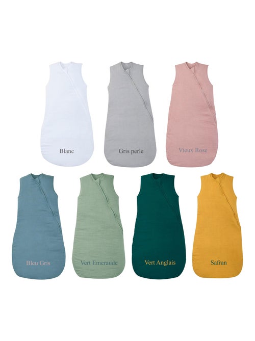 Gigoteuse été 6-24 mois double gaze de coton - 0,5 tog - Kiabi