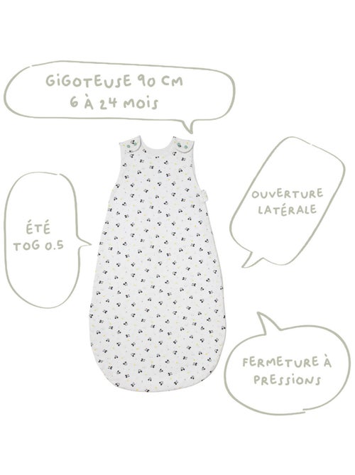 Gigoteuse été 6-24 mois en Coton - Mickey Good Morning - Babycalin - Kiabi