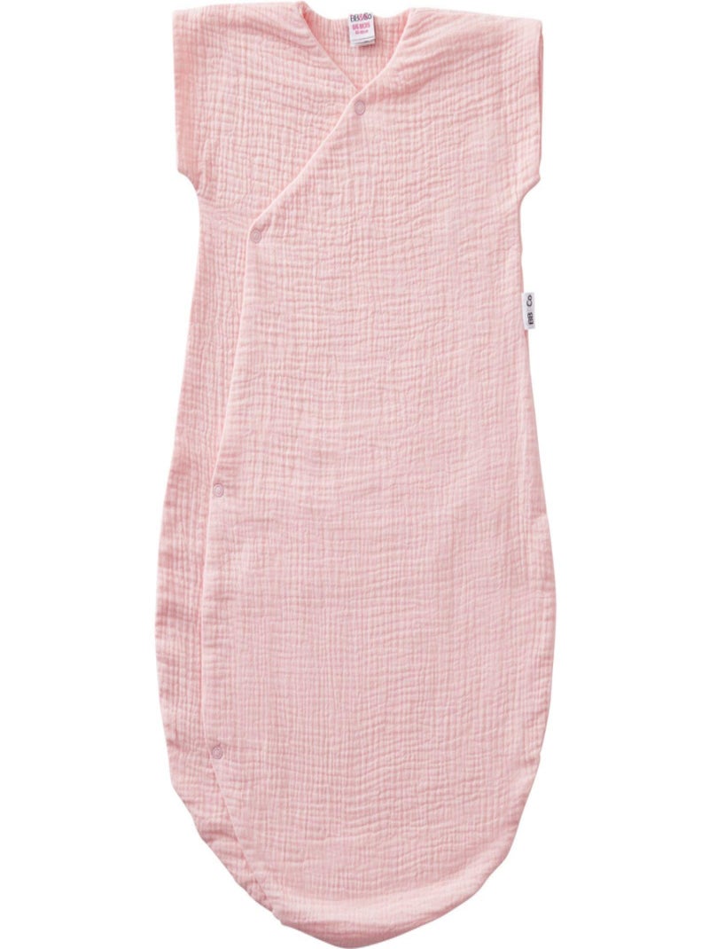 Gigoteuse été double gaze rose TOG 1,6 (70 cm) Rose - Kiabi