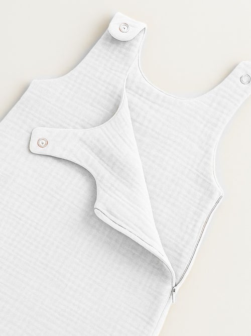 Gigoteuse Été en Coton Bio Blanc - Kiabi