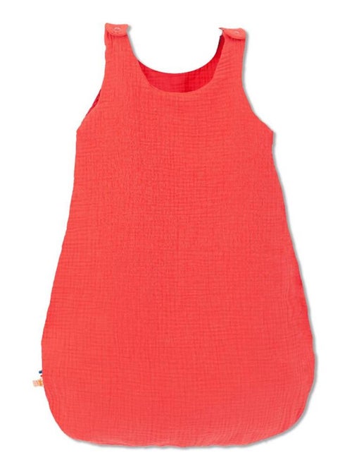 Gigoteuse Été en Coton Bio Fraise - Kiabi