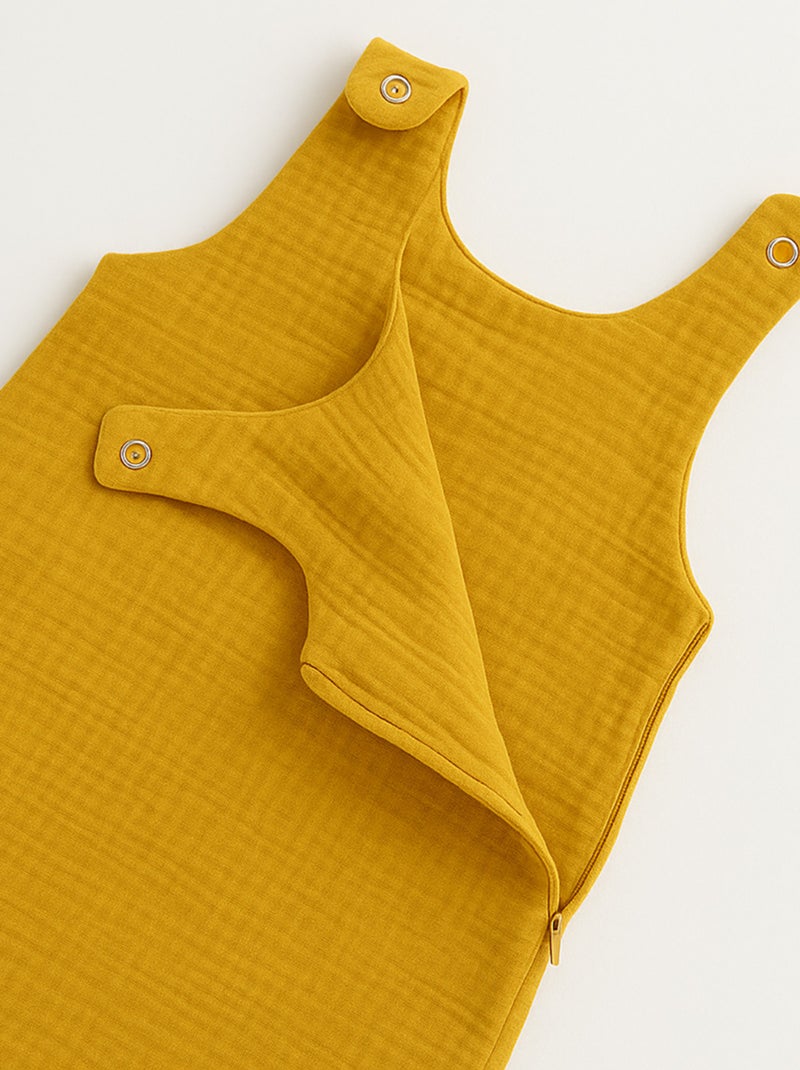 Gigoteuse Été en Coton Bio Honey Beige argile - Kiabi