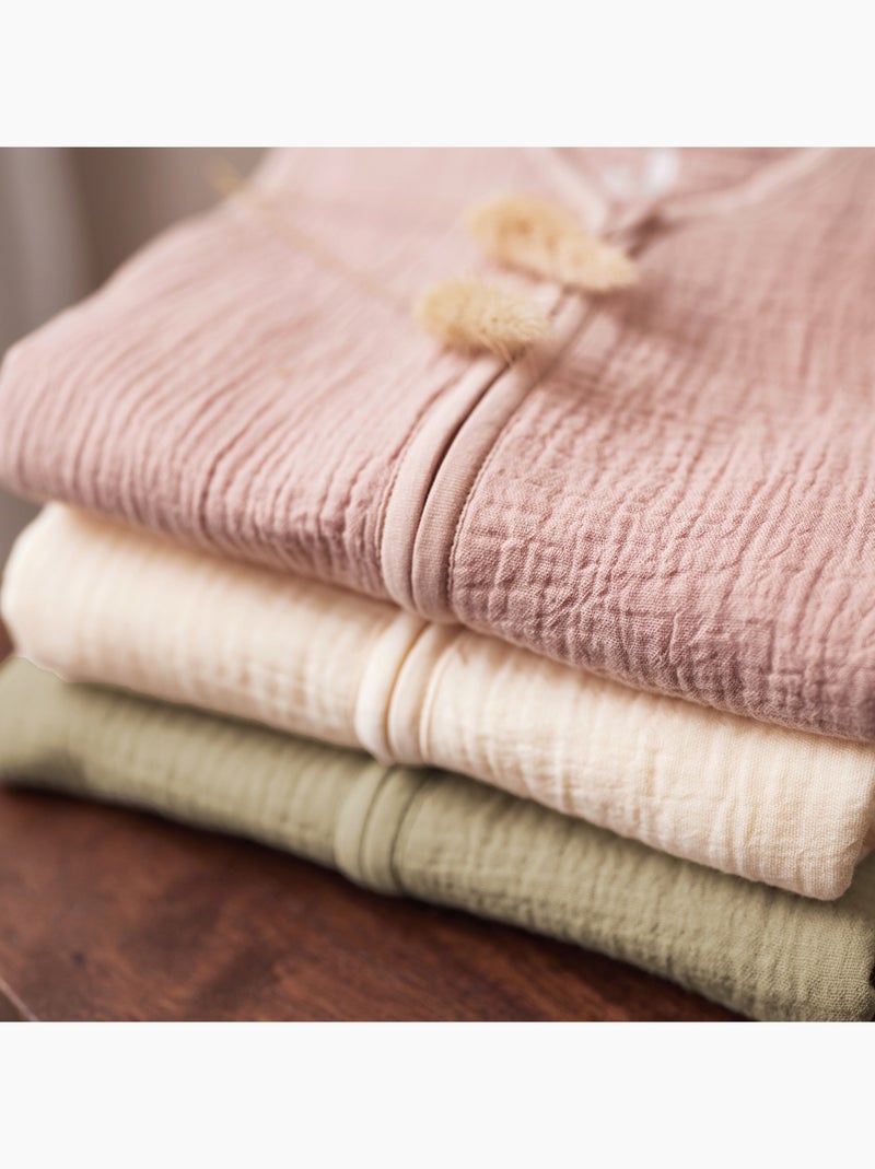Gigoteuse été Gaze de Coton Beige - Kiabi