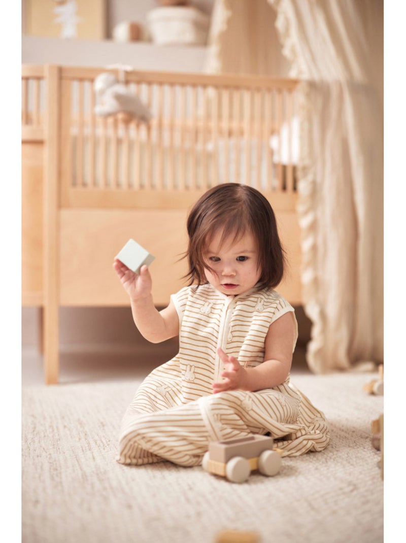 Gigoteuse été Gaze de Coton Miffy Stripe Marron - Kiabi