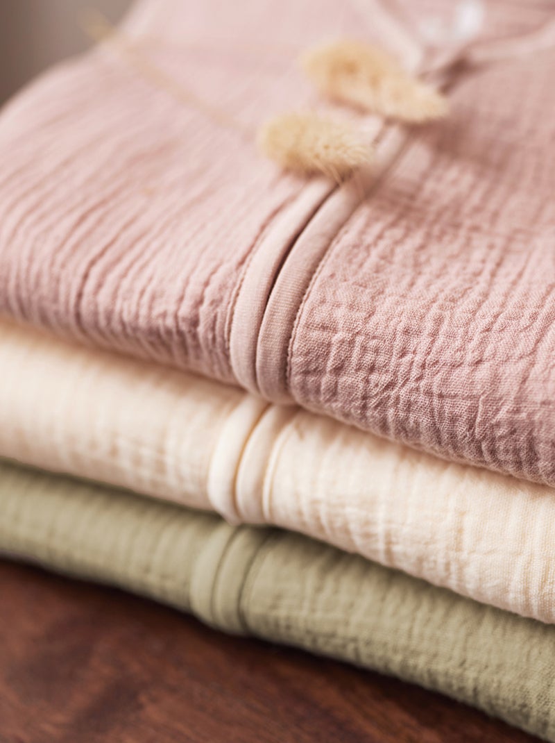Gigoteuse été Gaze de Coton Oatmeal Beige - Kiabi