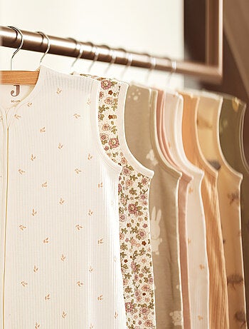 Gigoteuse été Jersey Retro Flowers