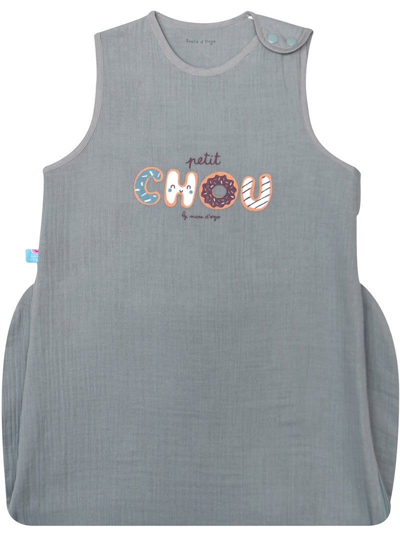 GIGOTEUSE ETE RUFFIN GAZE SANS MANCHES Gris - Kiabi