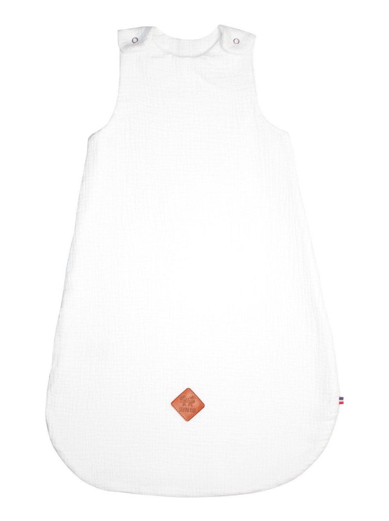 Gigoteuse été TOG 0,5 en gaze de coton, Jeanne SEVIRA KIDS Blanc - Kiabi
