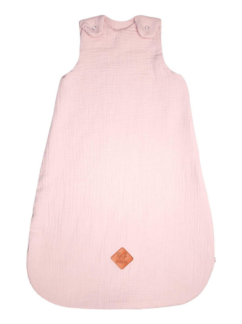 Gigoteuse été TOG 0,5 en gaze de coton, Jeanne SEVIRA KIDS Rose - Kiabi