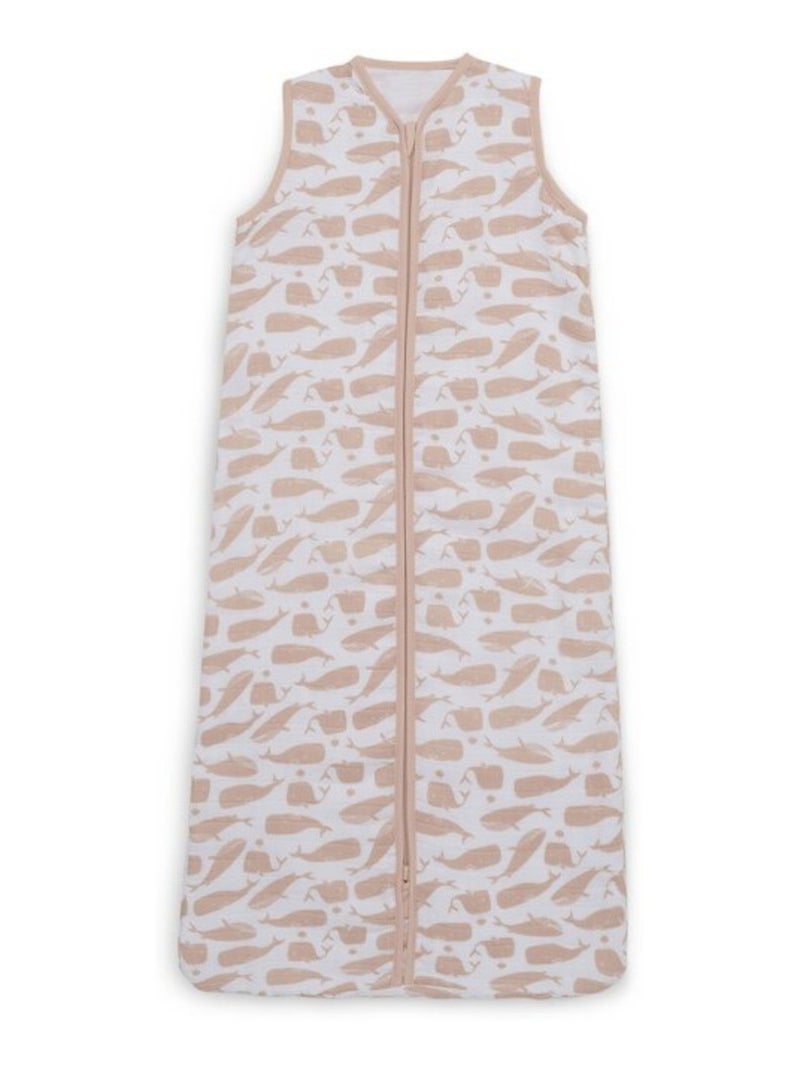 Gigoteuse été Whales Pale TOG 0.5 en gaze de coton Rose - Kiabi