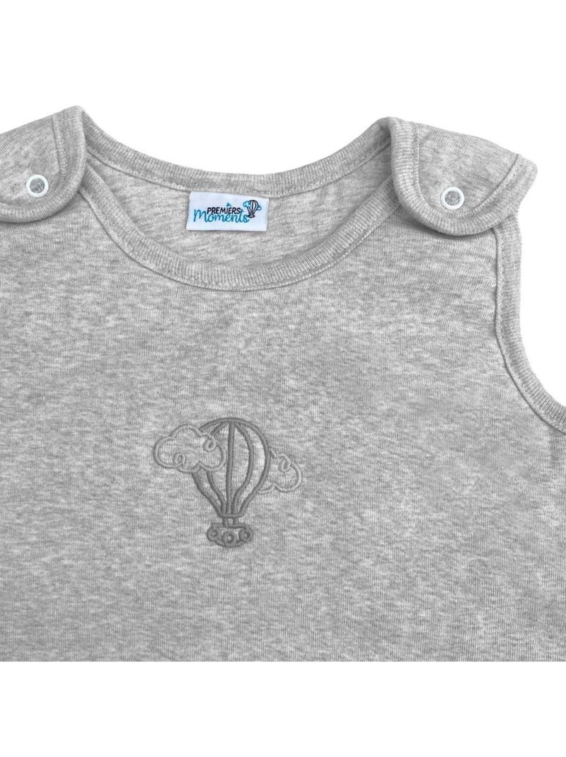 Gigoteuse Évolutive Mi-Saison 3-6 mois – TOG 1.5 – Coton bio Gris - Kiabi