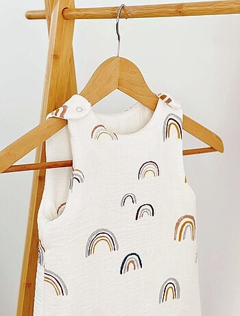 Gigoteuse gaze coton bio 0/6m TOG3