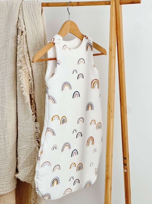 Gigoteuse gaze coton bio 0/6m TOG3 - Kiabi