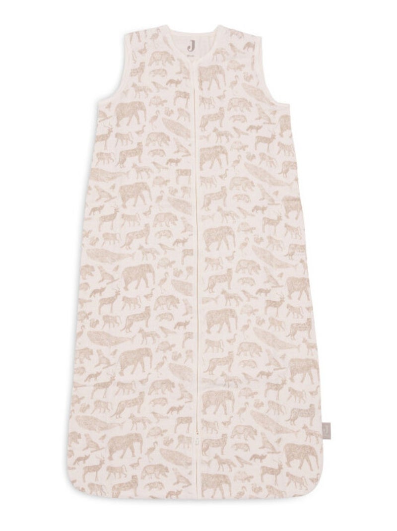 Gigoteuse Gaze de Coton Animals Beige - Kiabi