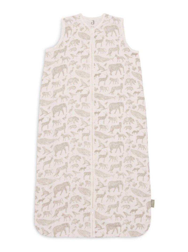 Gigoteuse Gaze de Coton Animals Beige - Kiabi